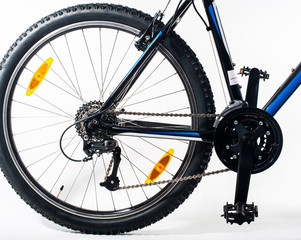 mountain bike isolated