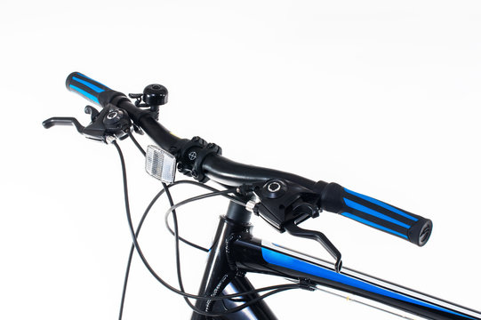 Fototapeta handlebar of bicycle