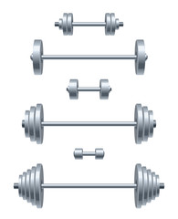 Fototapeta premium Weight set