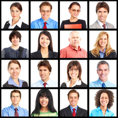 People portrait collage.