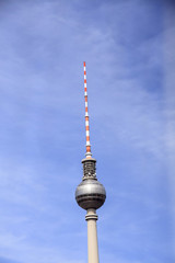 Berliner Fernsehturm am Alexanderplatz