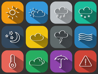 Weather icons set