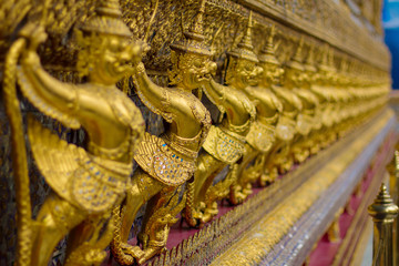 Garuda sculpture at Thailand Royal palace, Bangkok, Thailand