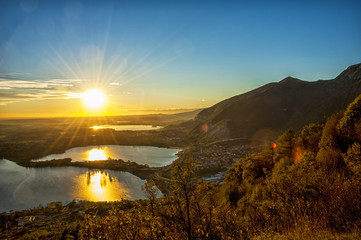 Tramonto sui laghi 3