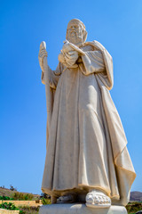 Fototapeta premium Statue at the basilica of the Blessed Virgin Of Ta Pinu