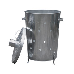 Garden waste incinerator bin