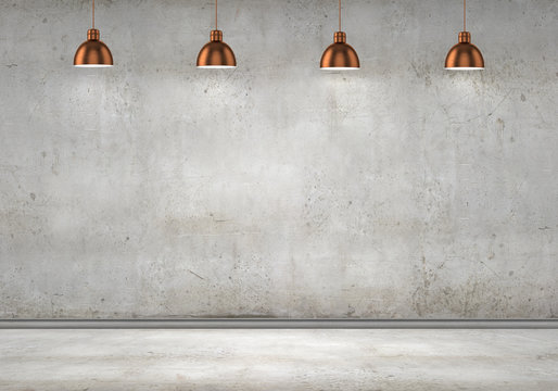 Blank wall