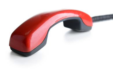 Receiver  isolated on white