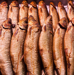 Geräucherter Fisch