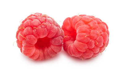 Fresh raspberries