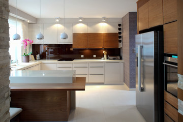 Luxurious modern kitchen