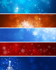 Snow Winter Banners
