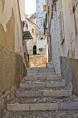 Alleyway. Rodi Garganico. Puglia. Italy.