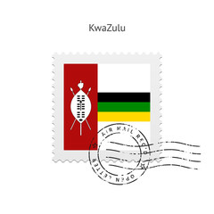 KwaZulu Flag Postage Stamp.