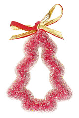 red christmas tree