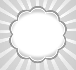 Blank empty  speech bubbles