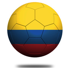 Fototapeta premium Colombia soccer
