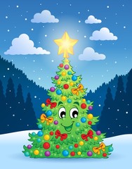 Christmas tree theme 4