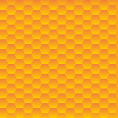 Seamless hexagonal cells vector texture.