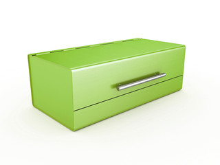 Bread Bin Light Green Color