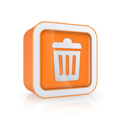 Trash can icon.
