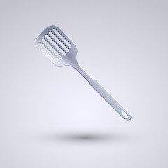 Vector full metal icon on blue background. Eps10