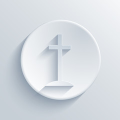 Fototapeta premium Vector light circle icon. Eps10