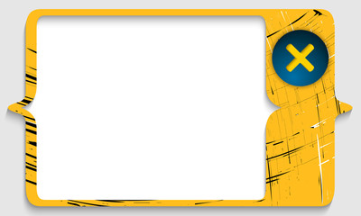 vector frames for any text with ban mark