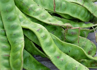 Stink beans or twisted cluster beans