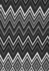 Fond gris à chevrons.