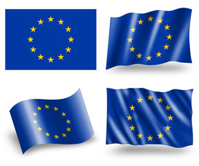 Obraz na płótnie Canvas Flag of European Union