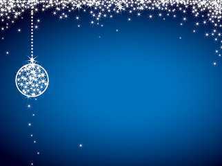 Glitter christmas card