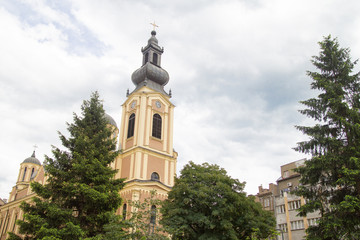 Fototapeta na wymiar Cerkiew w Sarajewie