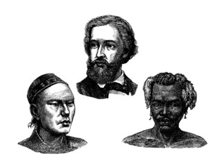 Various Human Types - Faces