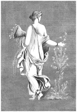 Ancient Rome : Flora (vegetation Goddess)