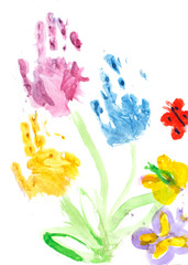 imprint child hands