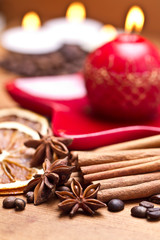 christmas table decoration