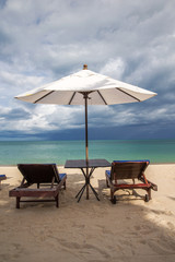 beach and tropical sea