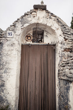 Trulli house in Alberobello, Italy