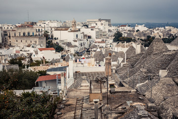Trulli houses of Alberobello, Italy