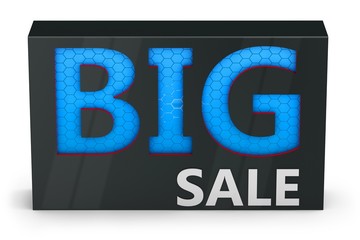 3d  big sale sign