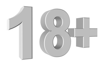 Obraz premium Abstract 3d 18 warning