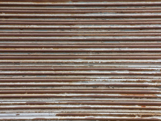 錆びたシャッター