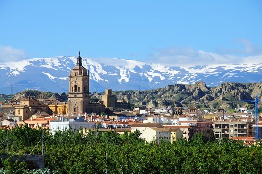 View of Spanish town, Guadix © Arena Photo UK