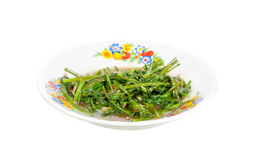 stir fried water spinach