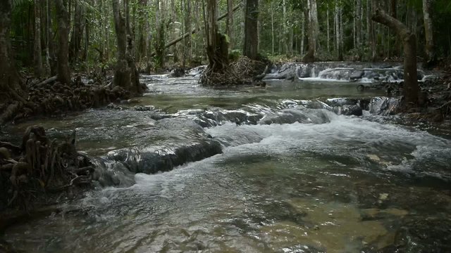 Waterfall at Khao Pra - Bang Kram Wildlife Sanctuary, Thailand