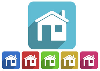 house icon vector set