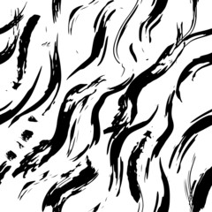 Grungy waves seamles pattern