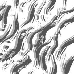 Grungy waves seamles pattern