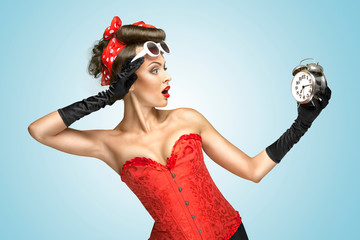 Glamourous clockwork.